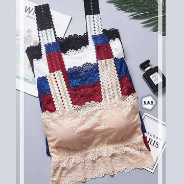 Pack Of 3 Stylish Lace Bralette