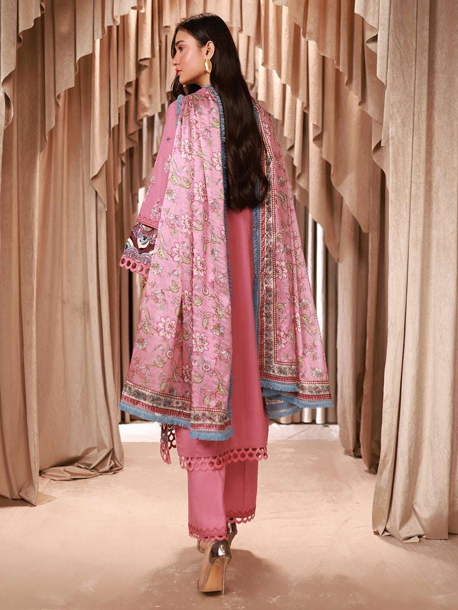 1 & Get 1 Free - LUXURY LAWN EMBROIDERED SUIT