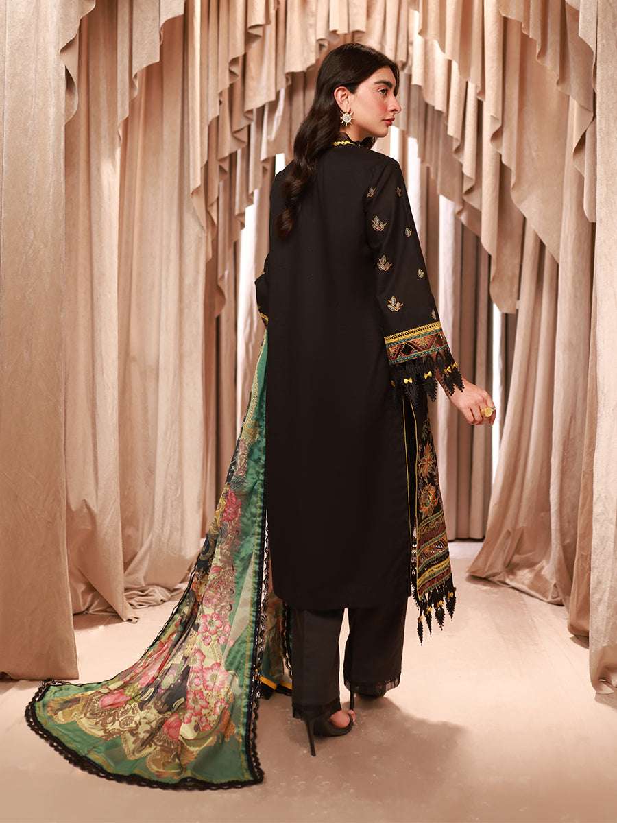 1 & Get 1 Free - LUXURY LAWN EMBROIDERED SUIT