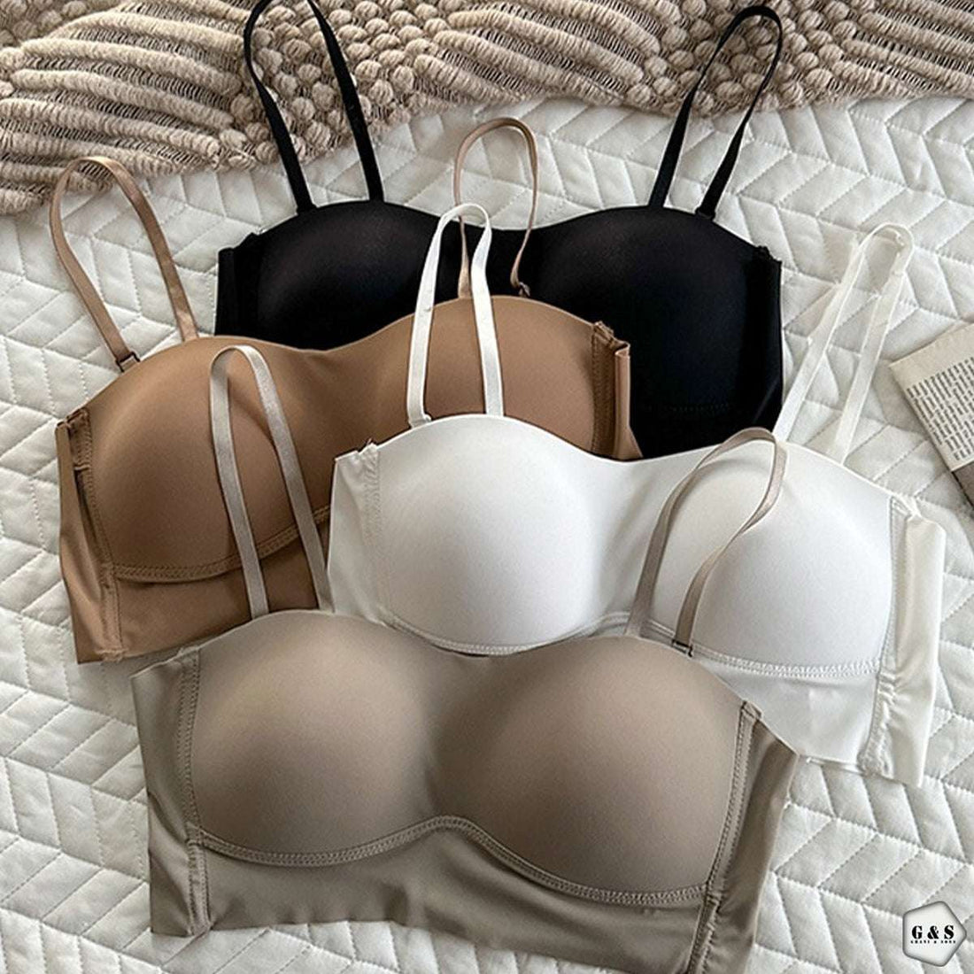 Pack Of 3 Stylish High Quality Cross Design Bralette