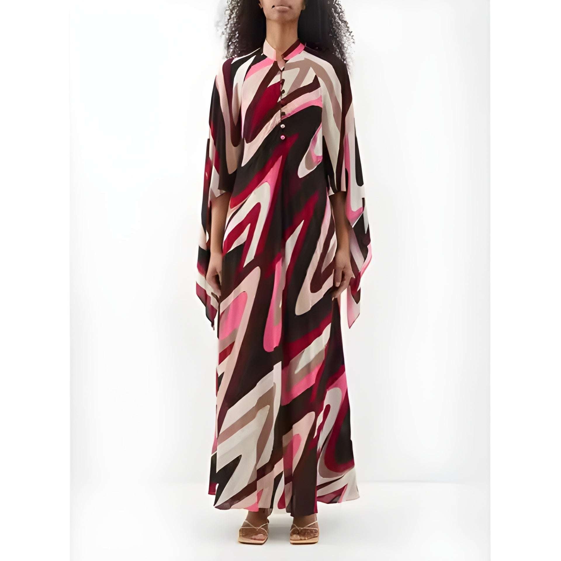 Buy 1 Get 1 Free - Chic Casual Floral Print Coord Two-Piece Set with Pants | Western Style Cotton Summer Suit 76386 (40% Off Super Summer Sale!