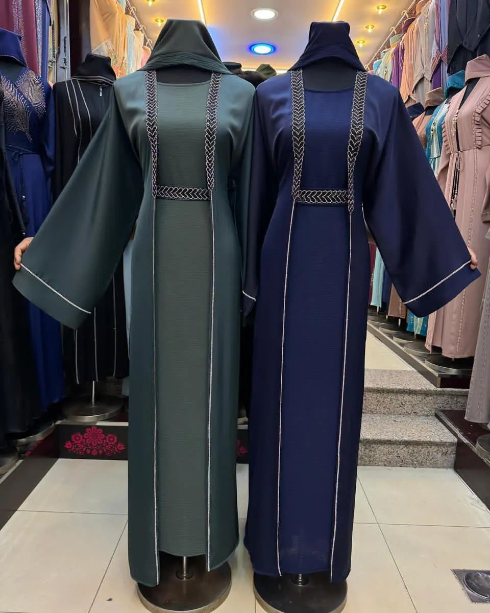 Pack of 2 Stylish Abaya l Premium Quality Georgette l 1128111