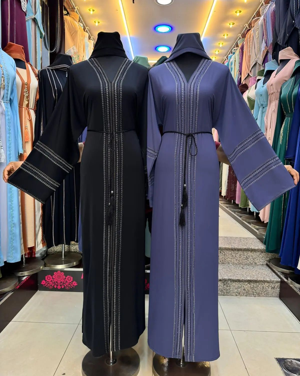 Pack of 2 Stylish Abaya l Premium Quality Georgette l 1128112
