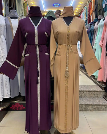 Pack of 2 Stylish Abaya l Premium Quality Georgette l 1128114