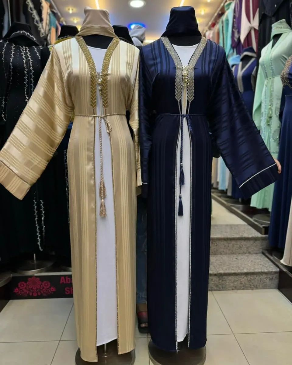 Pack of 2 Stylish Abaya l Premium Quality Georgette l 1128115