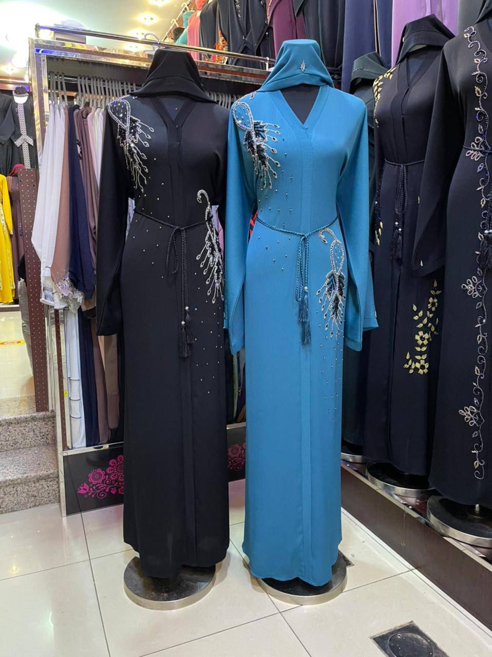 Pack of 2 Stylish Abaya l Premium Quality Georgette l 1128119