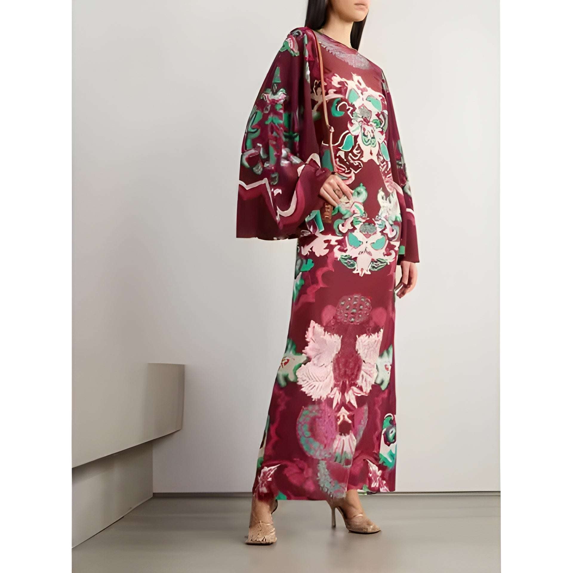 Buy 1 Get 1 Free - Chic Casual Floral Print Coord Two-Piece Set with Pants | Western Style Cotton Summer Suit 76392 (40% Off Super Summer Sale!