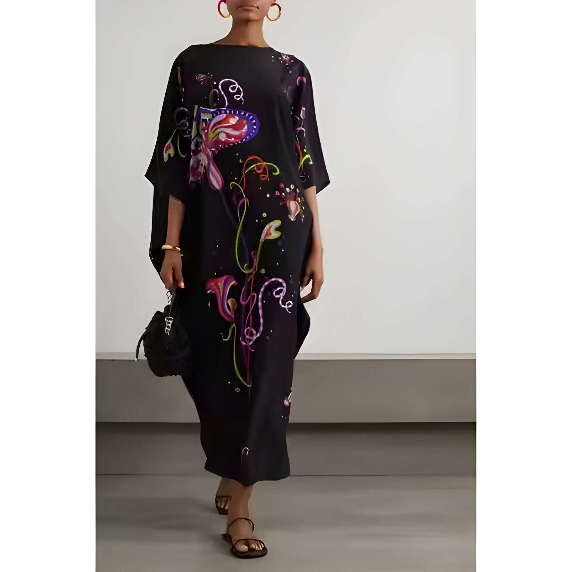 Buy 1 Get 1 Free - Chic Casual Floral Print Coord Two-Piece Set with Pants | Western Style Cotton Summer Suit 76396 (40% Off Super Summer Sale!