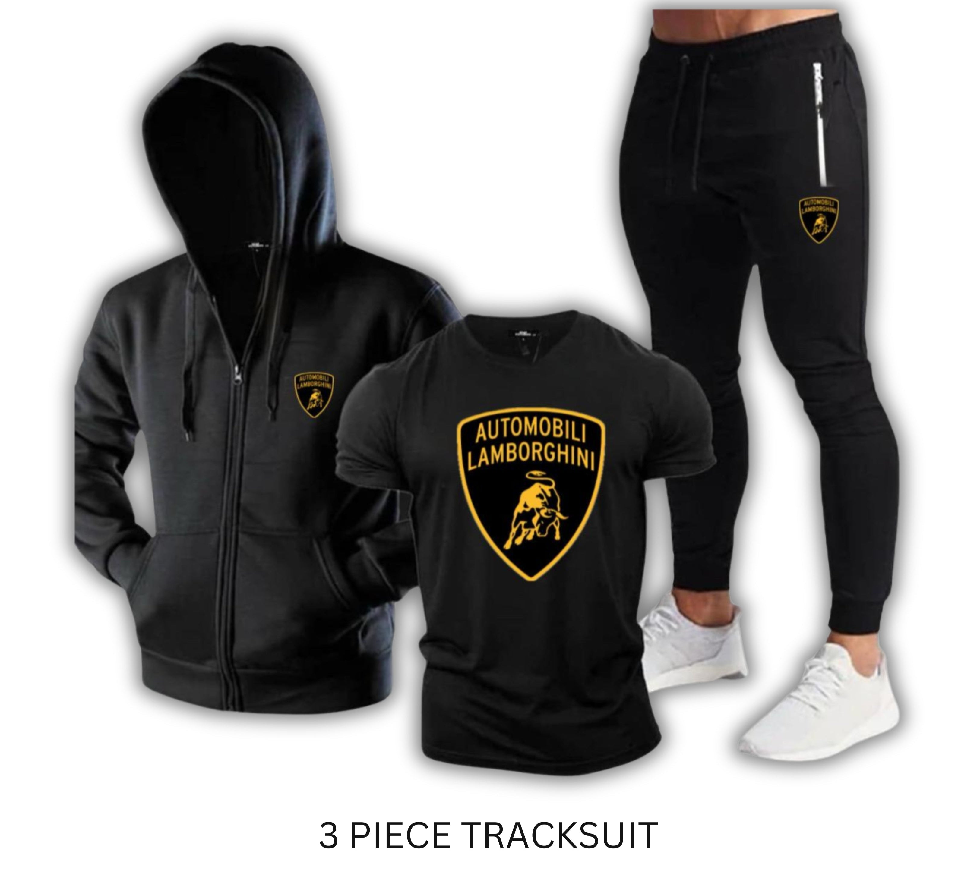 3 Piece Digital Printed Winter Tracksuit