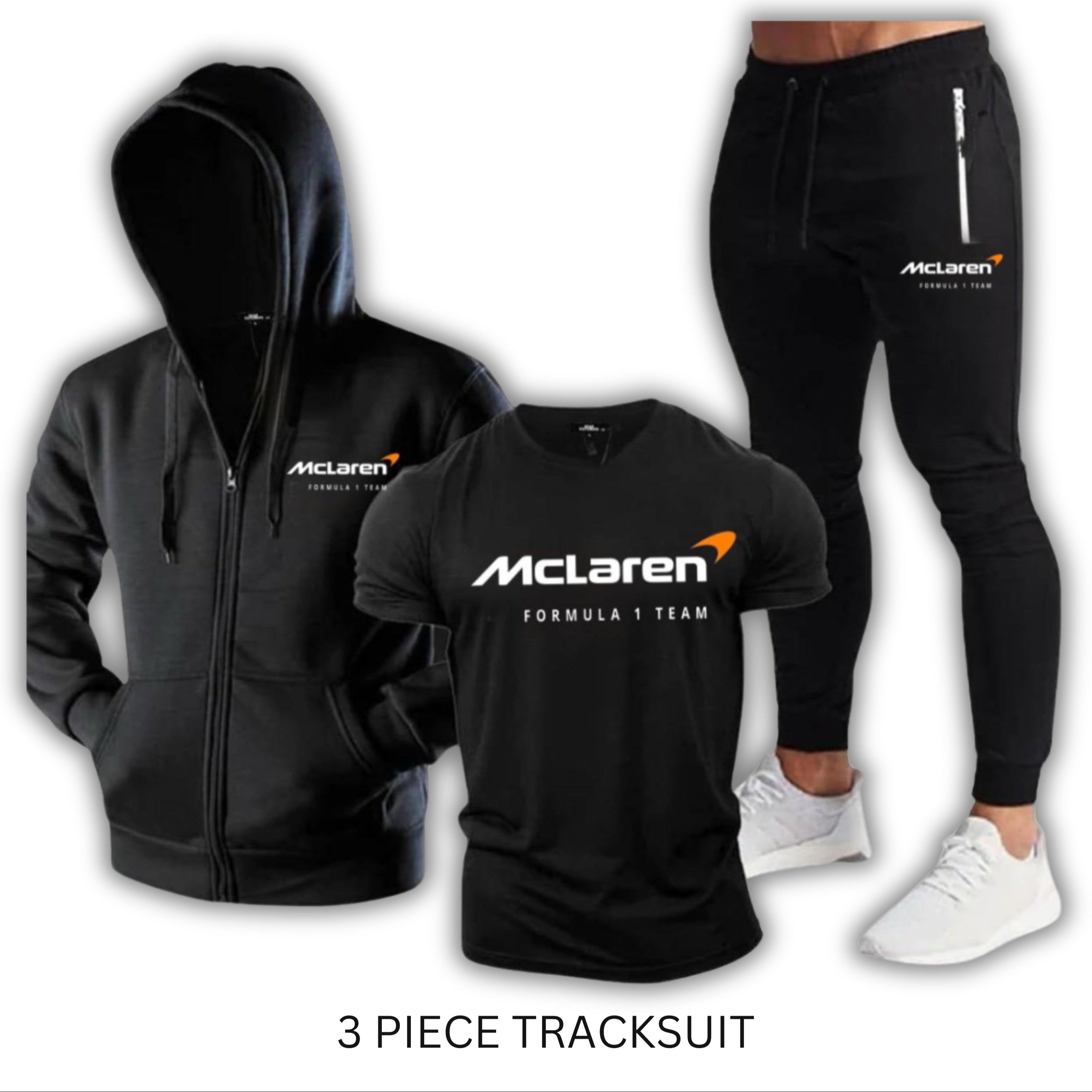 3 Piece Digital Printed Tracksuit