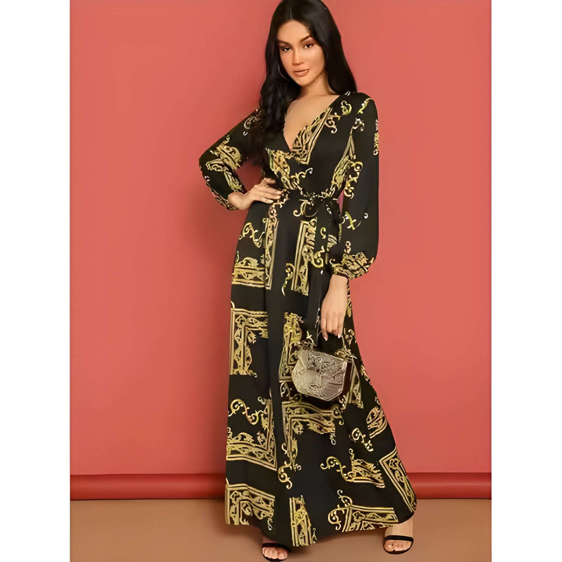 Buy 1 Get 1 Free - Chic Casual Floral Print Coord Two-Piece Set with Pants | Western Style Cotton Summer Suit 76385 (40% Off Super Summer Sale!