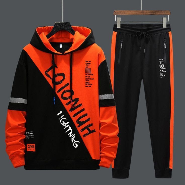 Men’s Printed Winter Tracksuit Set – Stylish Hoodie & Jogger Pants | 786498