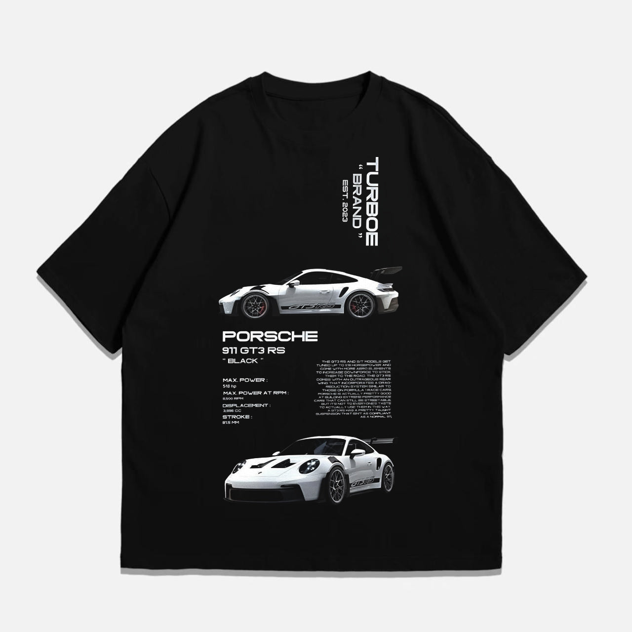 Porsche Fam T-Drop Black