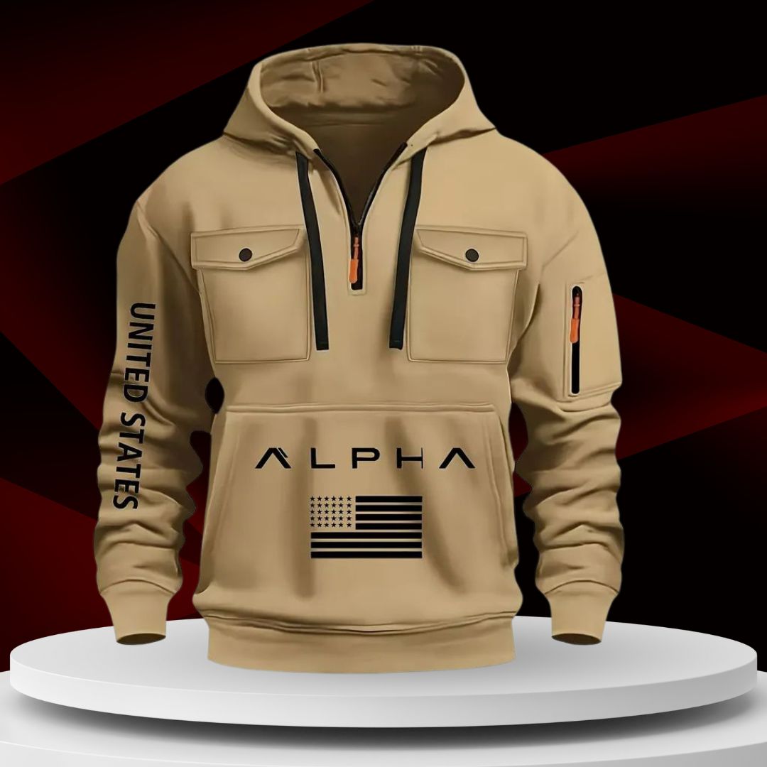 Men’s Premium Winter Jacket Hoodie – Stylish Warm Zip Pullover - 983487627