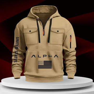 Men’s Premium Winter Jacket Hoodie – Stylish Warm Zip Pullover - 983487627