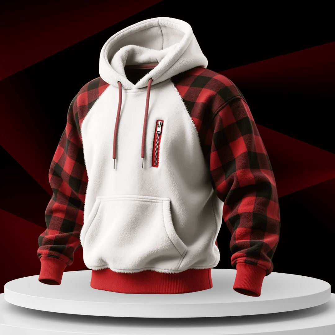 Men’s Premium Winter Jacket Hoodie – Stylish Warm Zip Pullover - 983487629