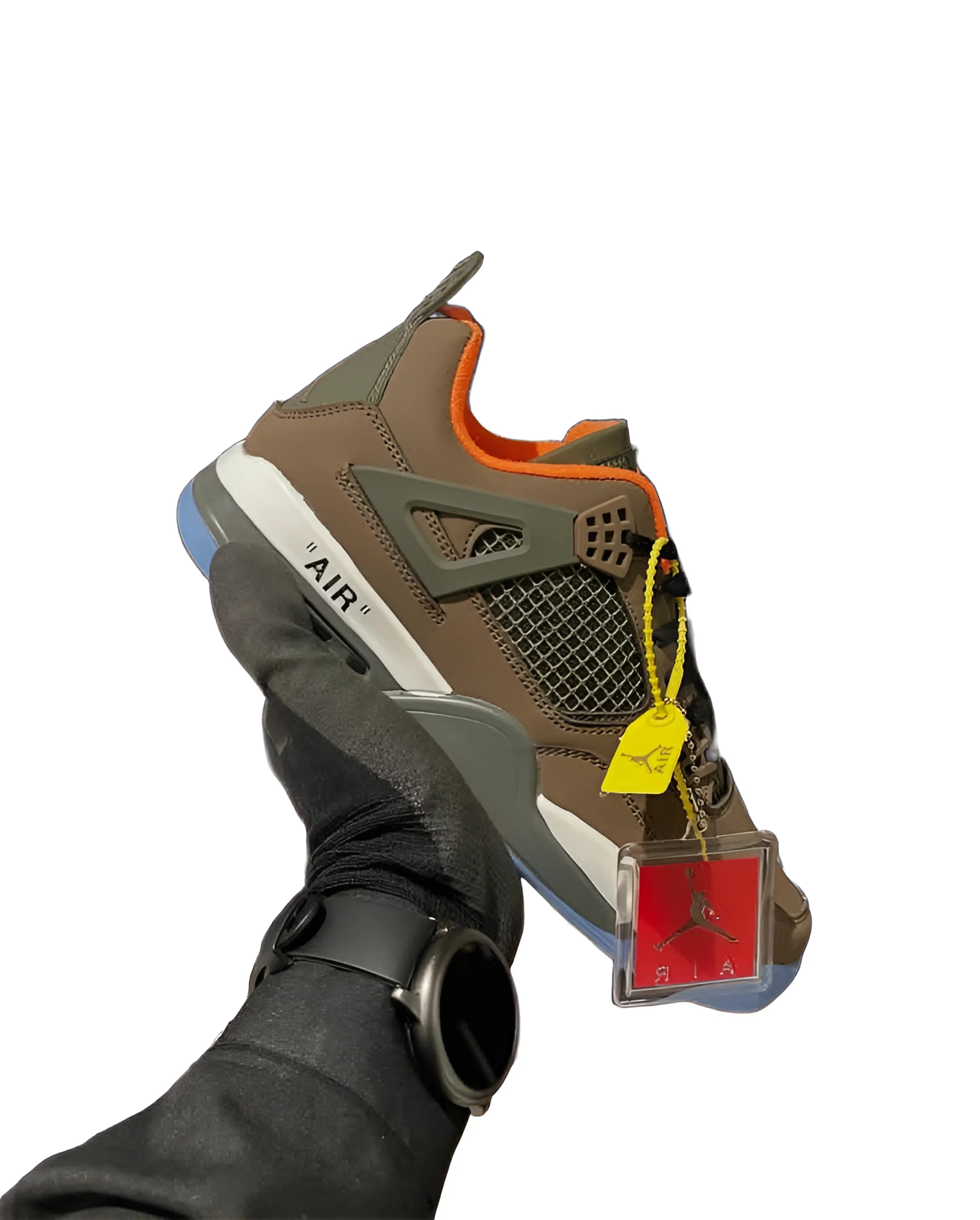 AIR JORDAN 4 - Retro -  Brown with Black