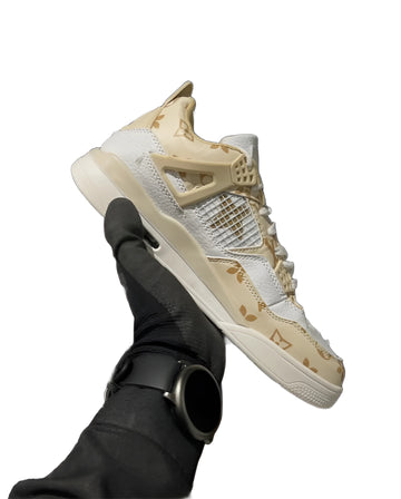 AIR JORDAN 4 - LV -  Khaki White