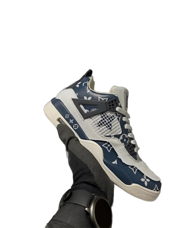 AIR JORDAN 4 - LV -  Blue White