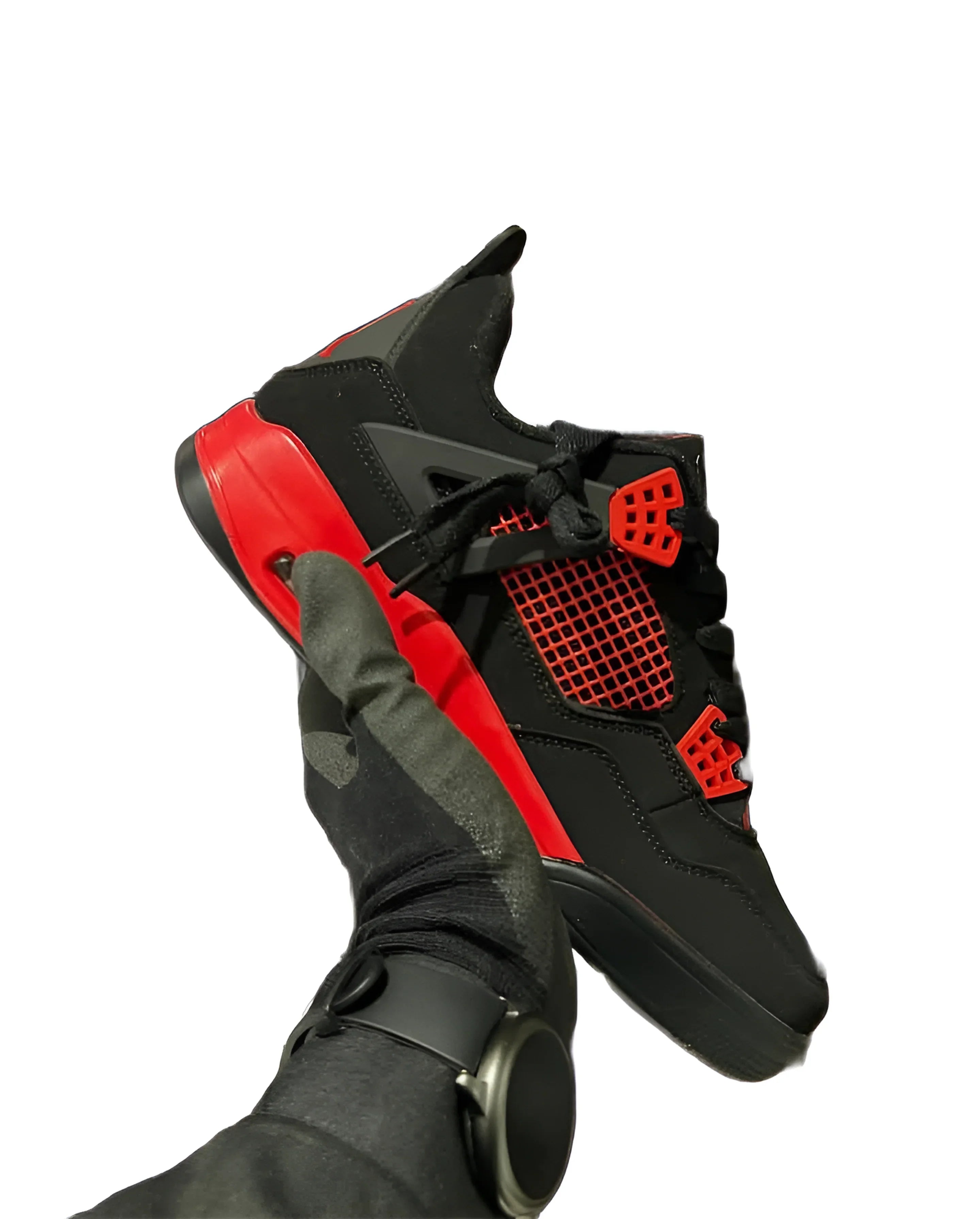 AIR JORDAN 4 - Retro - White with Red