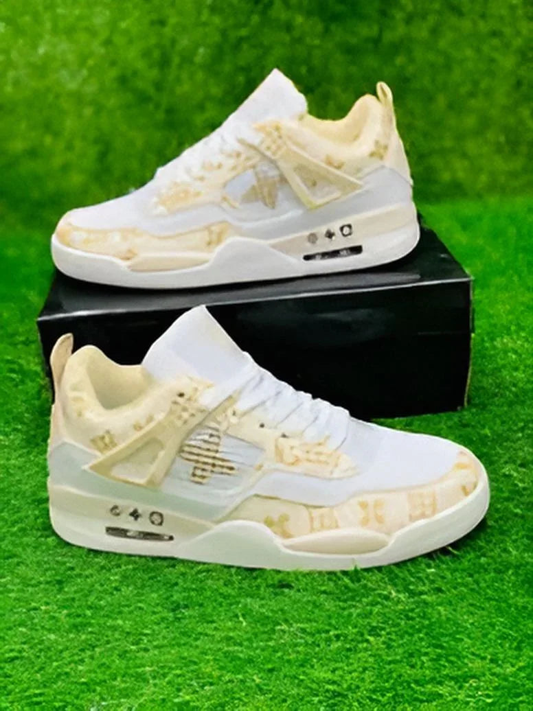 AIR JORDAN 4 - LV -  Khaki White