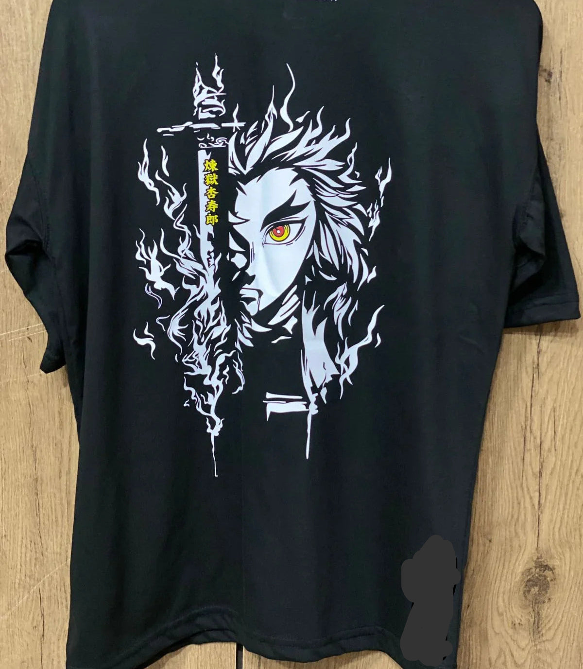 Men's Anime Printed Ren-Goku Drop Shoulder.