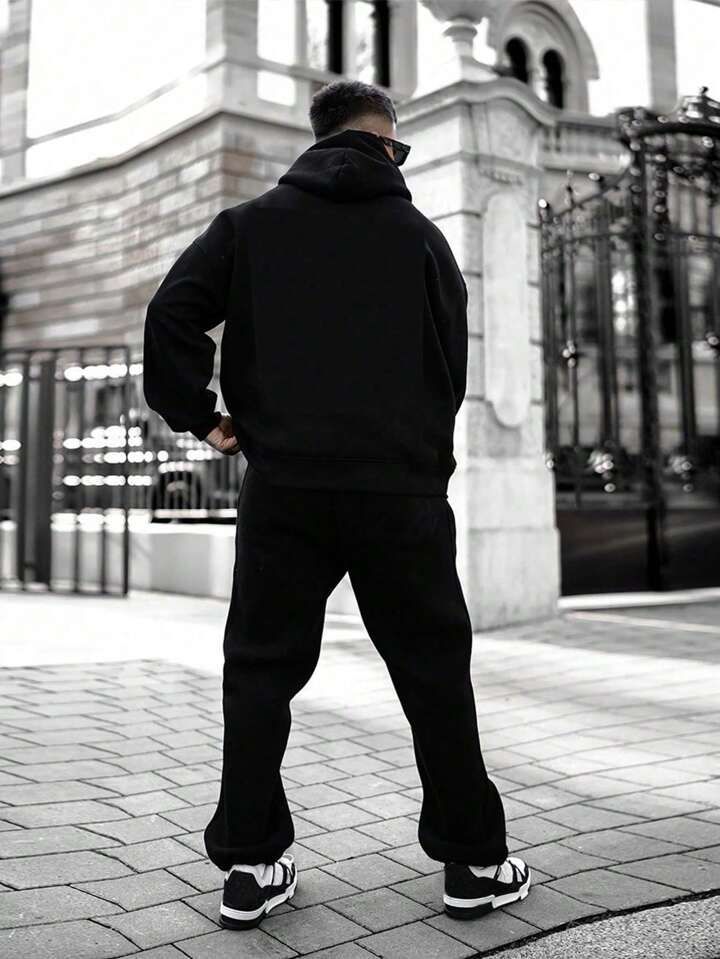 Men’s Hooded Pullover Tracksuit