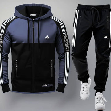 Men’s Printed Winter Tracksuit Set – Stylish Hoodie & Jogger Pants | 786501