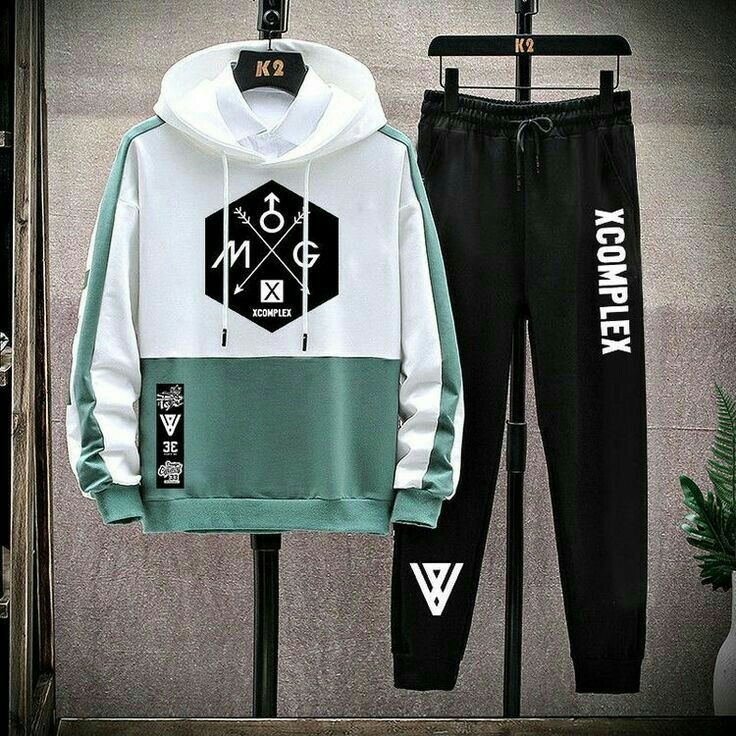 Men’s Printed Winter Tracksuit Set – Stylish Hoodie & Jogger Pants | 786495