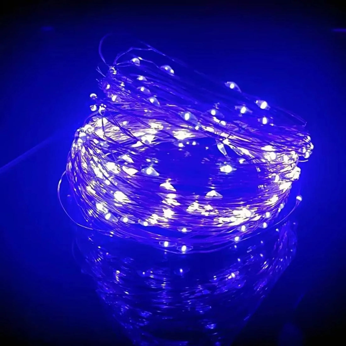 LED Fairy String Lights, Copper/Silver Wire, Waterproof, Battery Operated, Christmas, Wedding, Party Decor, Garland Lighting, String Lights