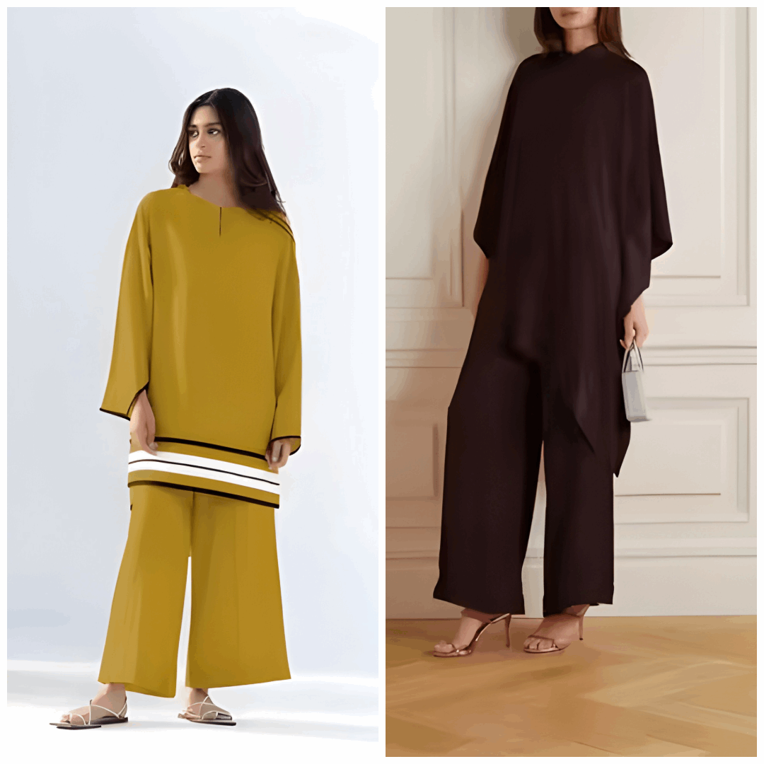 Buy 1 Get 1 Free - Chic Casual Floral Print Coord Two-Piece Set with Pants | Western Style Cotton Summer Suit 76395 (40% Off Super Summer Sale!